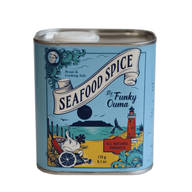 Funky Ouma Seafood Spice 175g