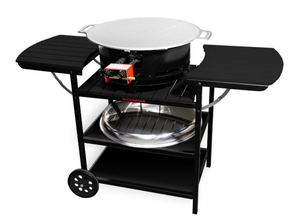 Muurikka sommarkök Gas Maxi Pro Svart
