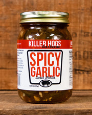 Killer Hogs Spicy Garlic Pickles