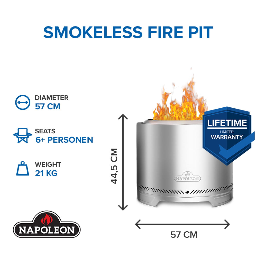Napoleon Smokeless Firepit Large