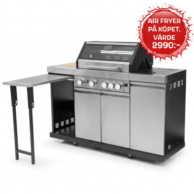 Landmann Avalon Hybrid Kitchen 4.1 MaxX Airfryer På Köpet