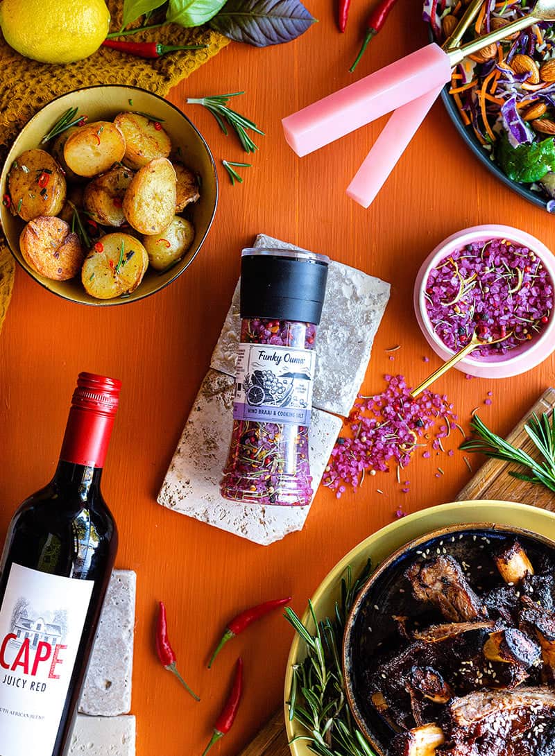 Funky Ouma Vino Braai & Cooking Salt Grinder