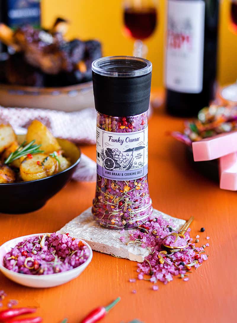 Funky Ouma Vino Braai & Cooking Salt Grinder
