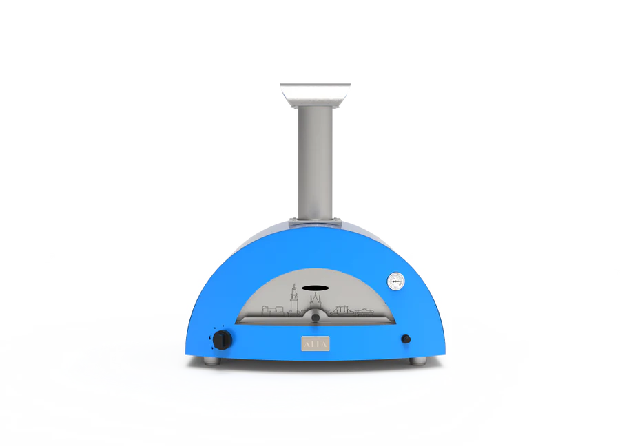 Alfa Forni 2 Pizze Limited Edition Napoli Sky Blue