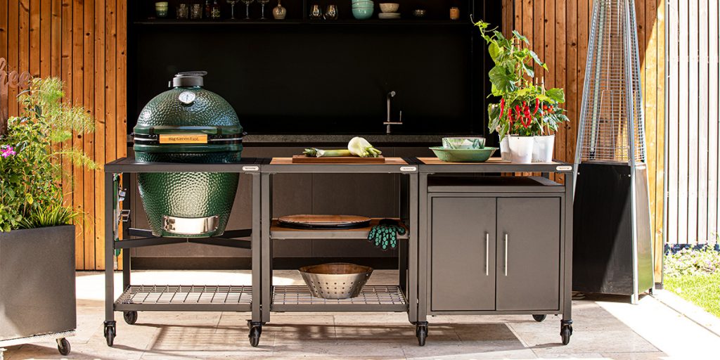 Big Green Egg Expansion Cabinet