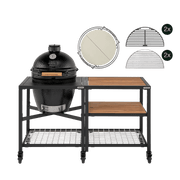 Big Green Egg The Onyx Large Outdoor Kitchen
