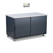 BIG4SPACE 180 Pizzabord Carbon Grey