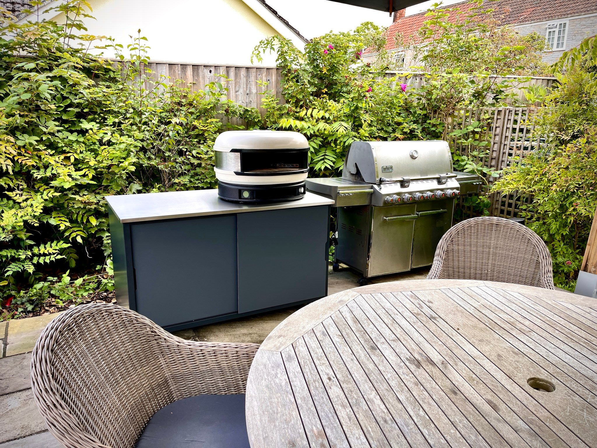 BIG4SPACE 150 Pizzabord Carbon Grey