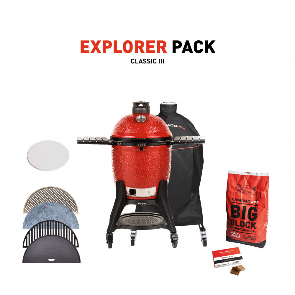 Kamado Joe Classic Joe 3 Explorer Paket