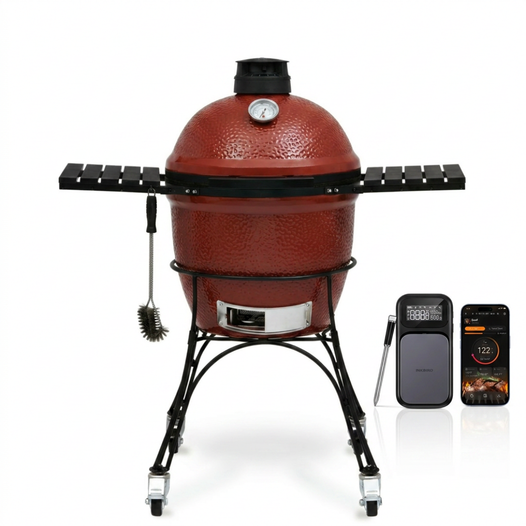 Kamado Joe Classic Joe 1 10-årsjubileum Trådlös termometer på köpet