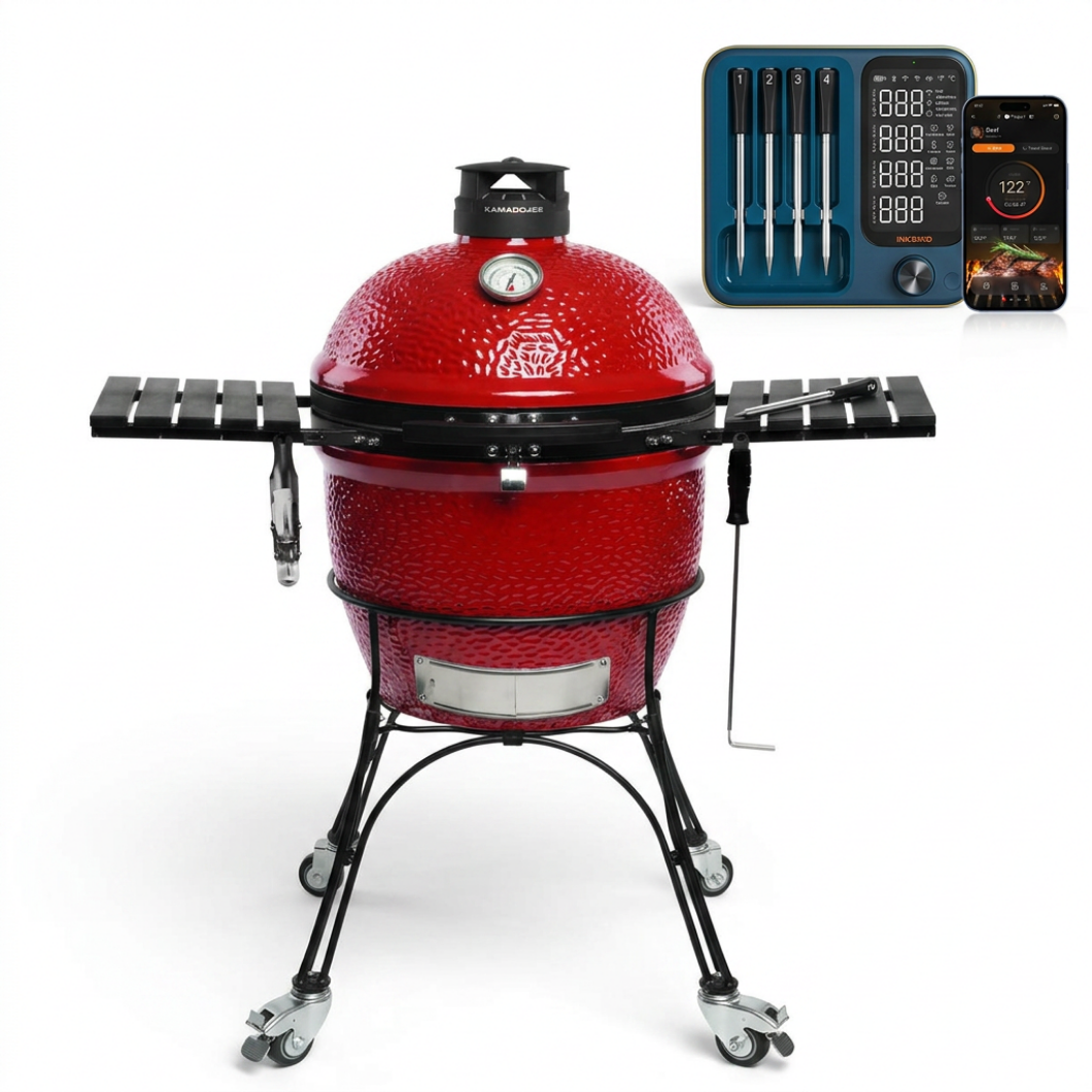 Kamado Joe Classic Joe 2 10-årsjubileum Trådlös termometer på köpet