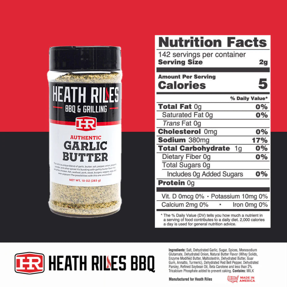 Heath Riles Garlic Butter Rub