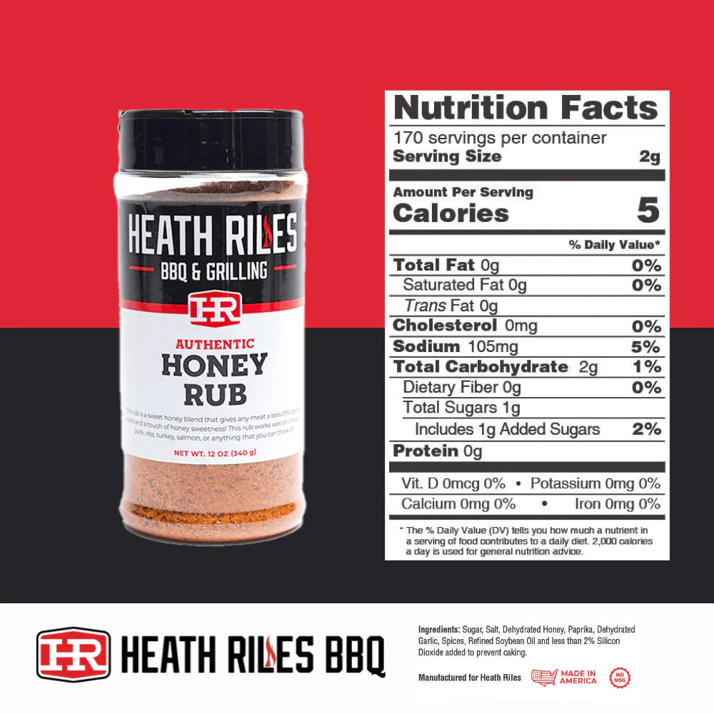 Heath Riles Honey Rub