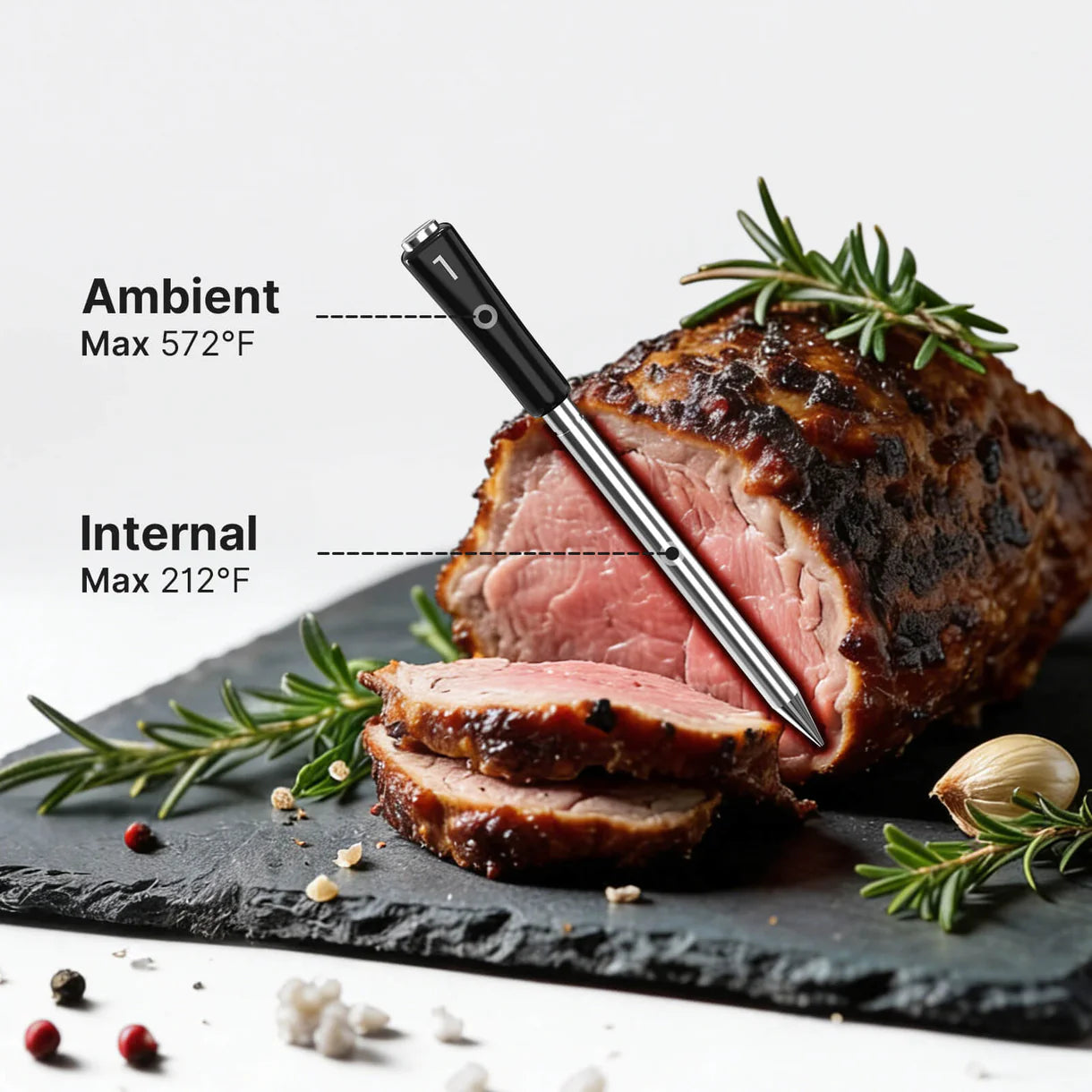 Inkbird Trådlös WiFi & Bluetooth Termometer INT-14-BW