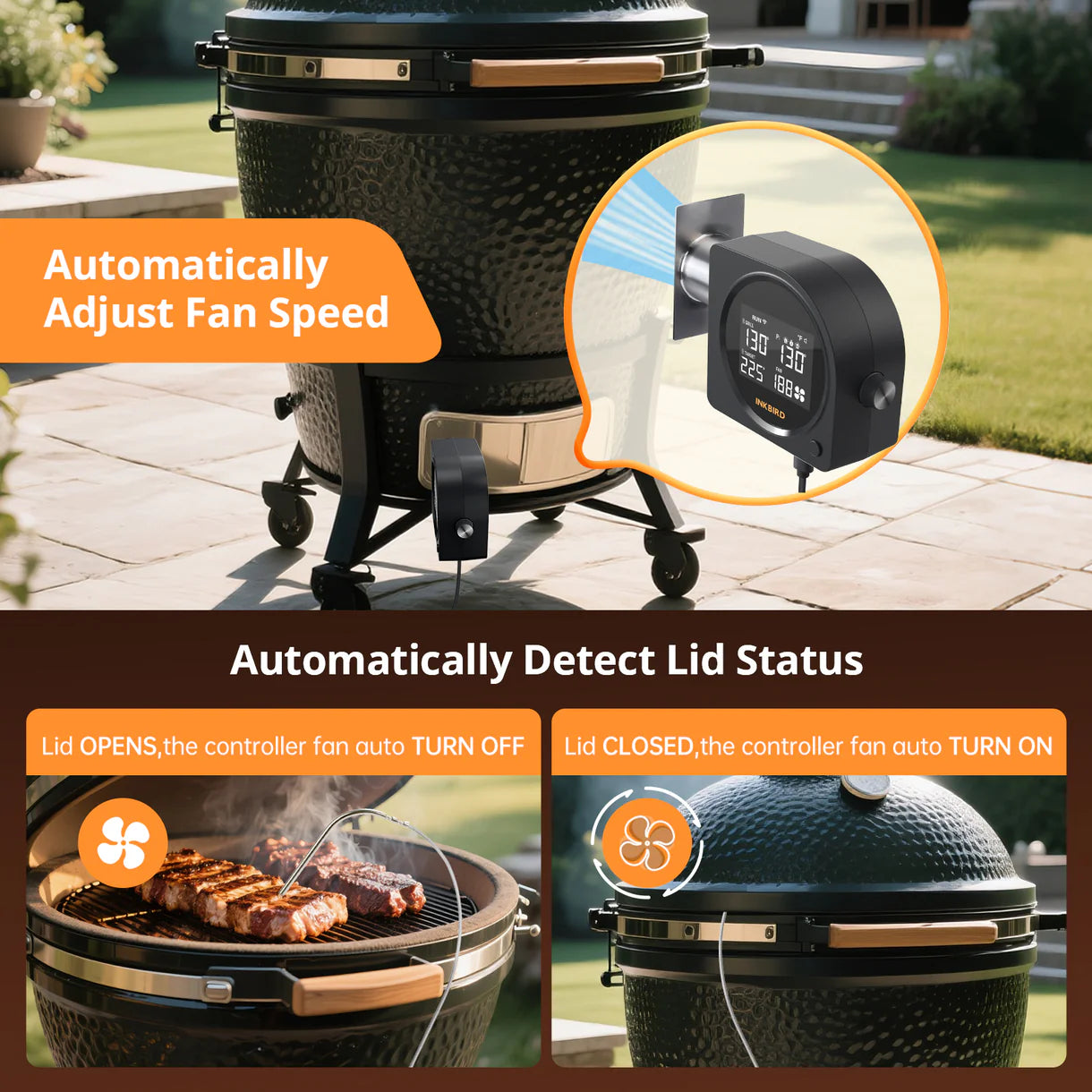 Inkbird Fläktstyrning ISC-028-BW