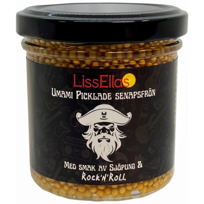 Umamipicklade Senapsfrön Med Smak Av Sjöpung & Rock´n´Roll