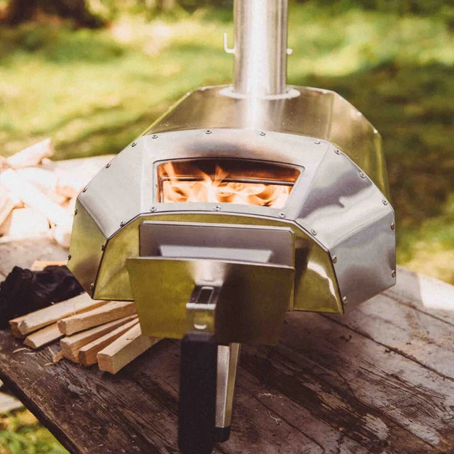 Ooni Premium Ekved 13 cm - Pizzaugnsved 7-8 kg