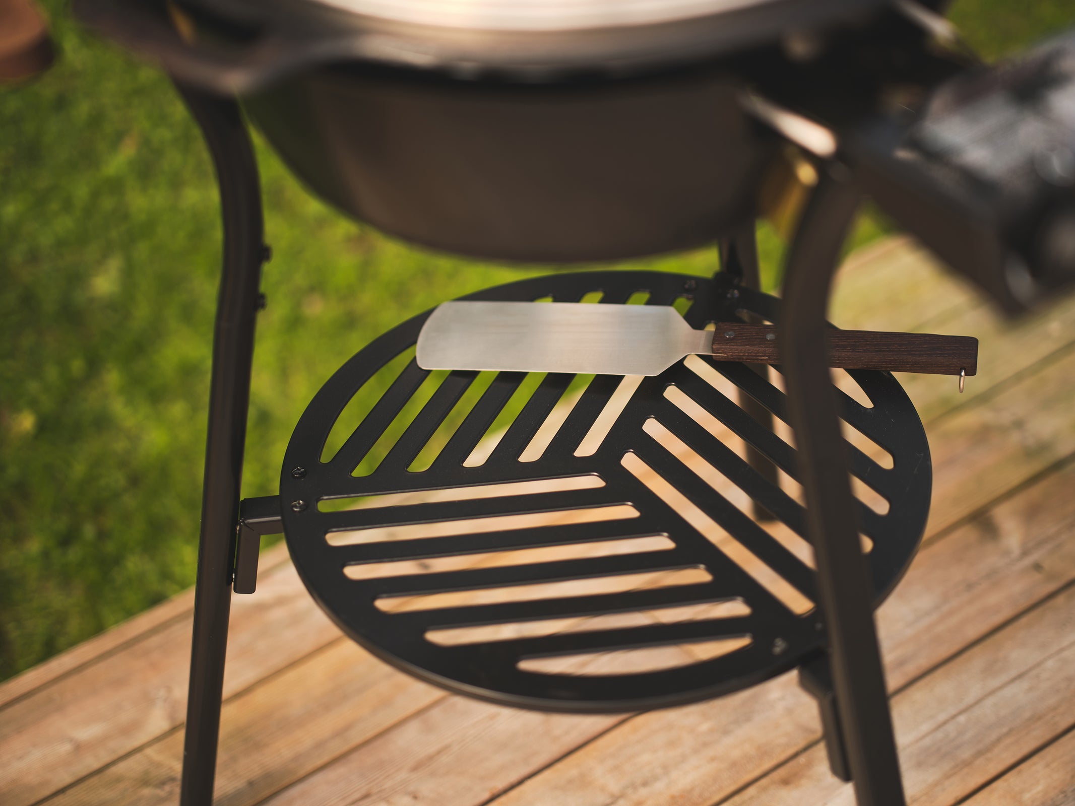 Muurikka Stekspade lång Rostfritt/ask