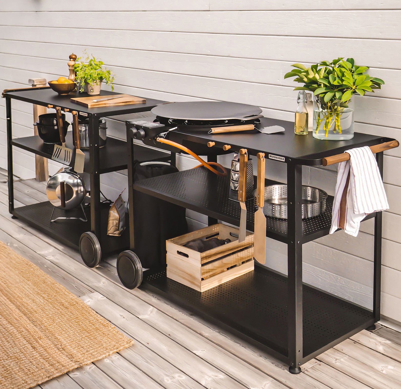 Muurikka Stekhällsset WG Svart 58 cm