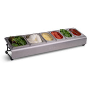 Ooni Pizza Topping Station - Toppingstation med 6 behållare