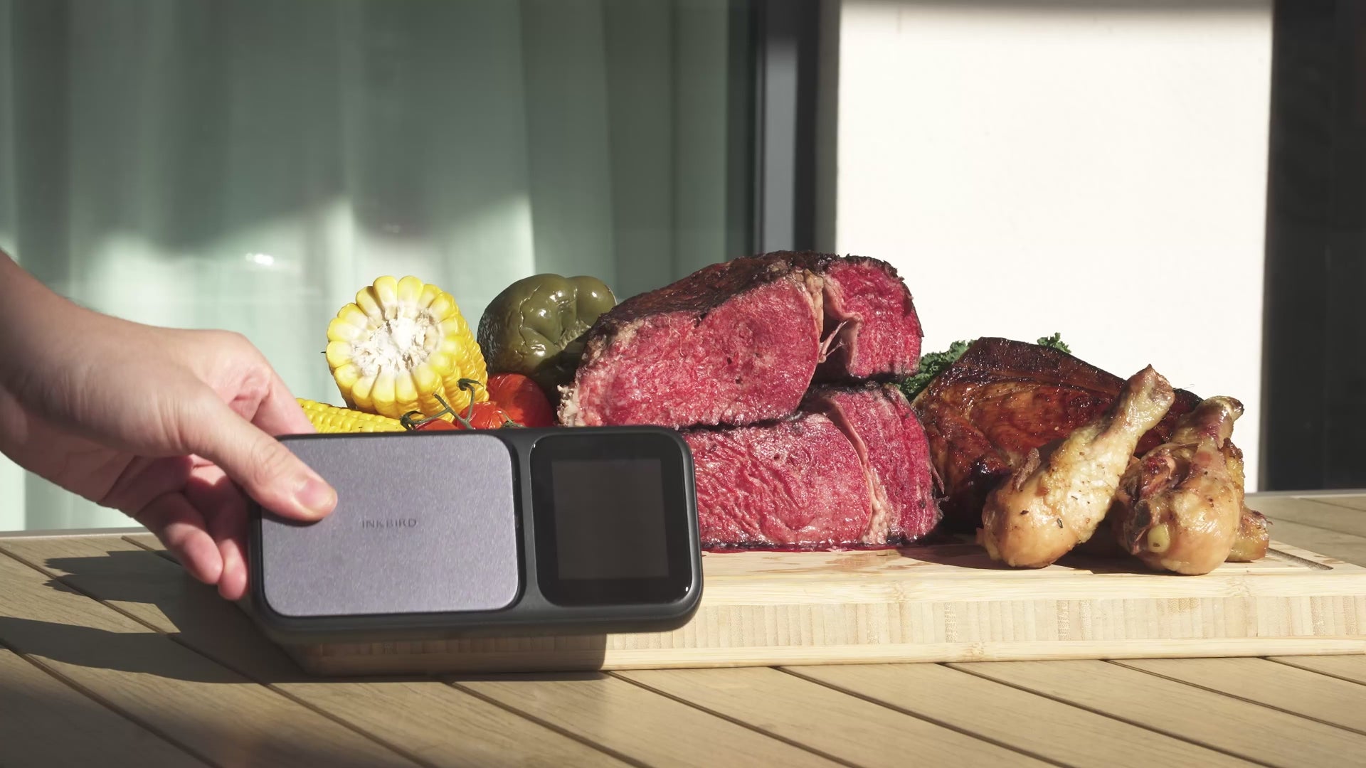 Ladda video: INKBIRD INT-33-BW Trådlös Grilltermometer WiFi Och Bluetooth