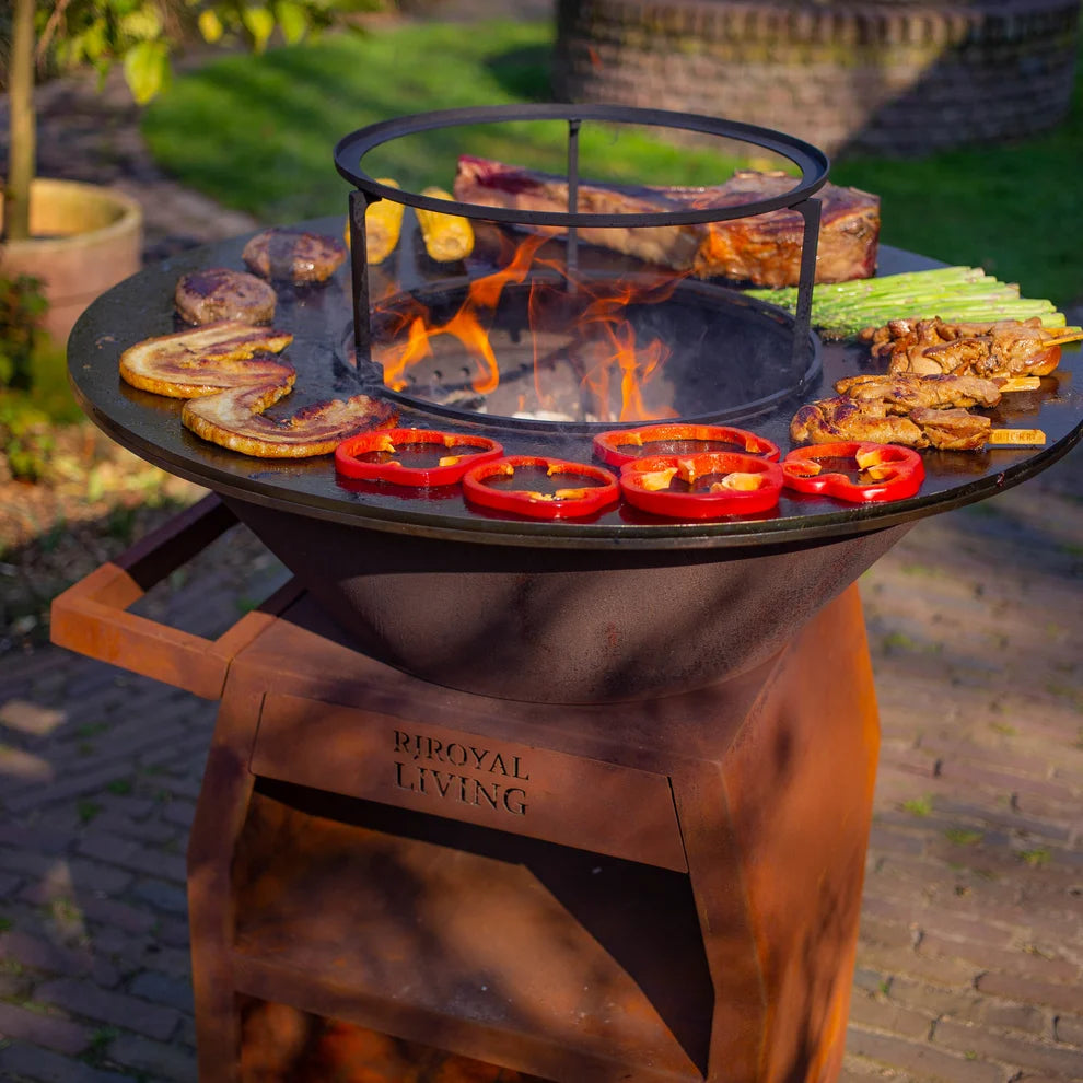 Maestro Smokeless XXL Corten Plancha