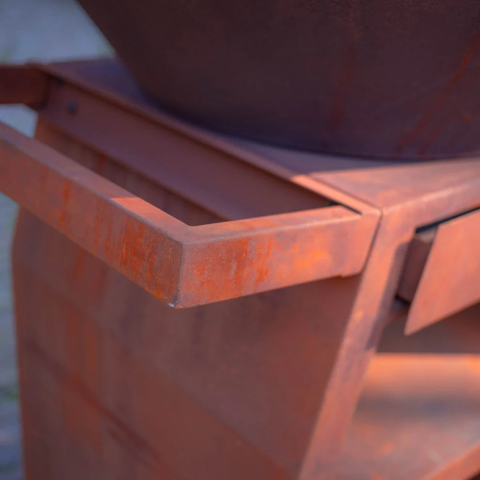 Maestro Smokeless XXL Corten Plancha