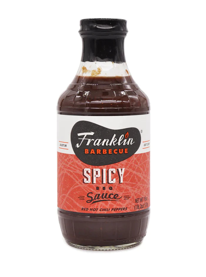 Franklin BBQ Spicy BBQ Sauce 510g