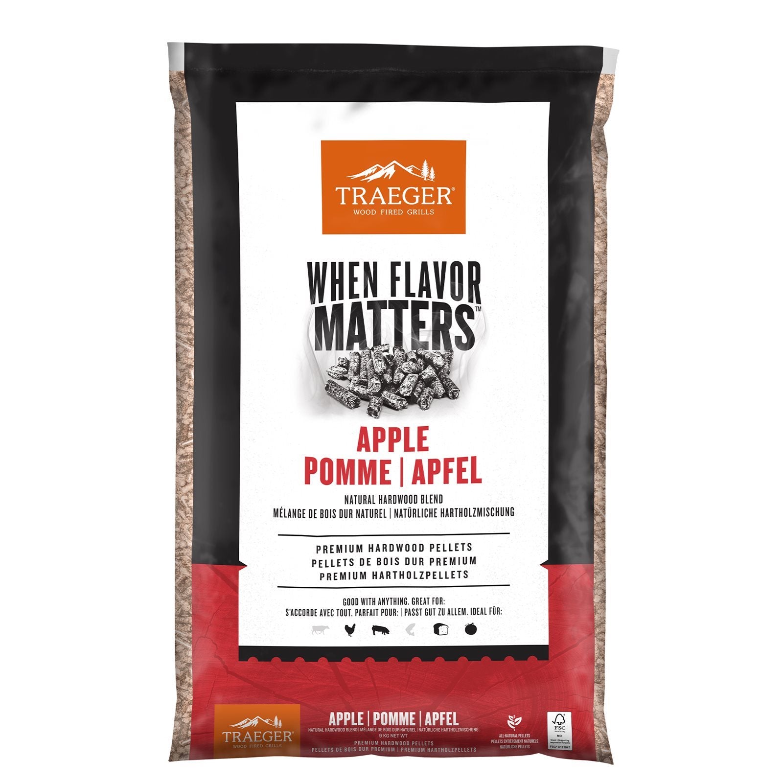 Traeger Apple Pellets 9kg