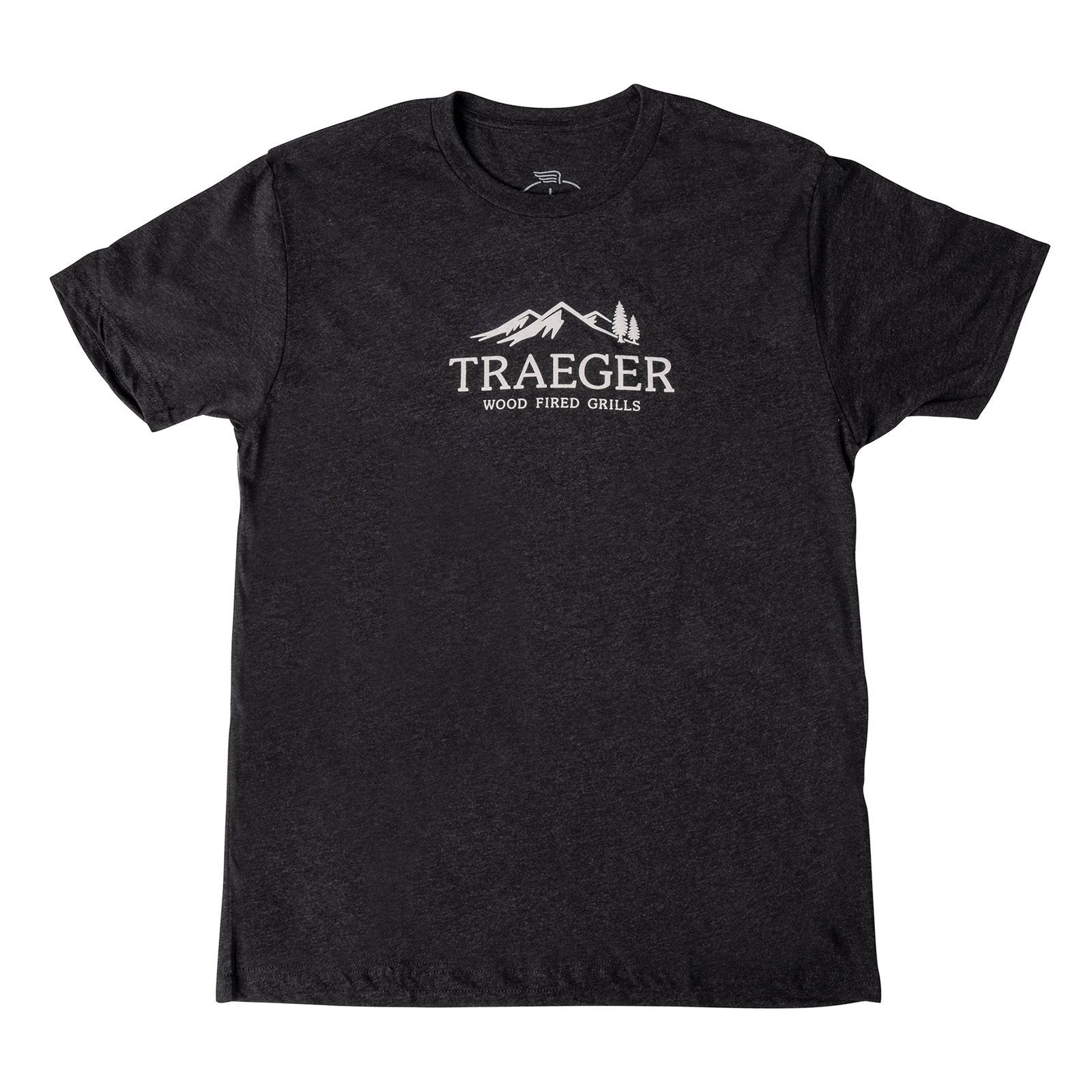 Traeger T-shirt Svart Med Vit Logo