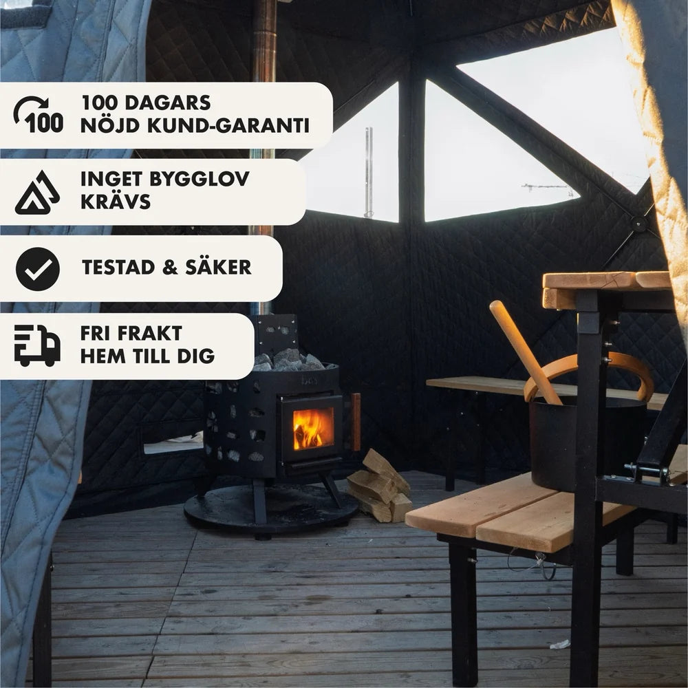 Bastutält Bast Sauna Björk Basic