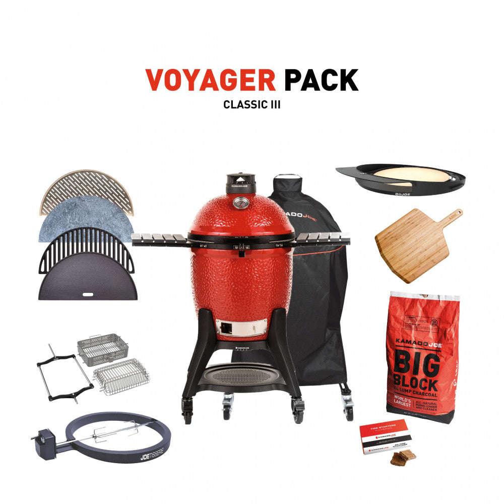 Kamado Joe Classic Joe 3 Voyager Paket
