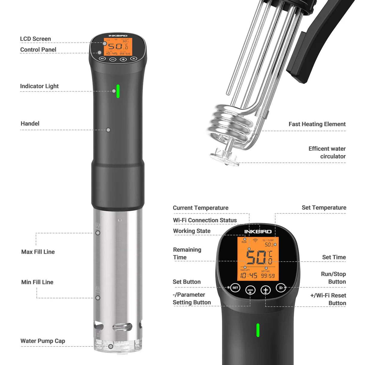 Inkbird Sous Vide ISV-200W