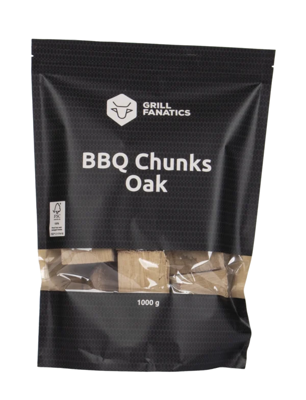 Rökchunks Ek 1kg