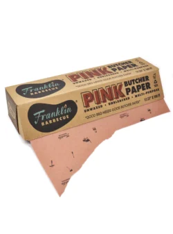 Pink butchers paper från Franklin BBQ. 30 meter ovaxat slaktarpapper på rulle