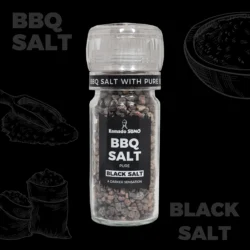 Kamado Sumo BBQ Salt Pure Black