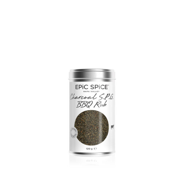 E pic Spice Charcoal S.P.G. BBQ Rub 120gr