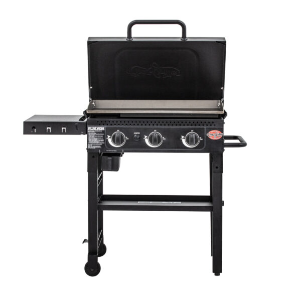 Char-Griller Flat Iron 3-burner Gas Griddle - Image 7