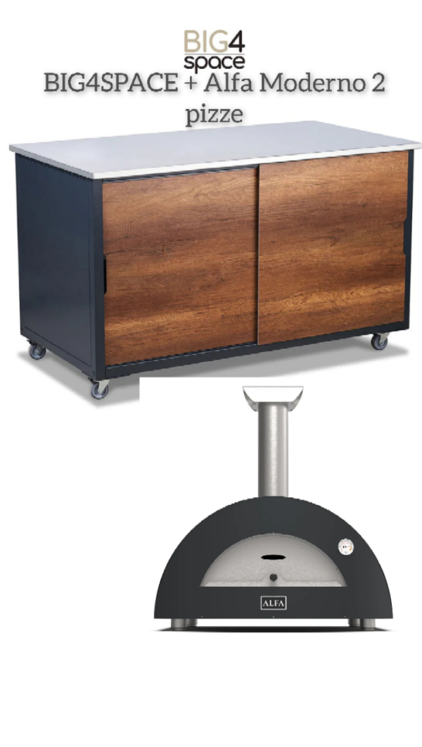 Big4space 150 + Alfa Moderno 2 Pizze Hybrid