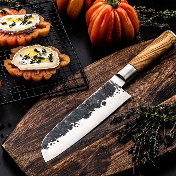 Santokukniv 18 Forged Olive - Bild 5