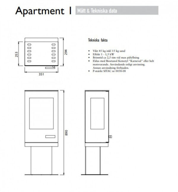 Etanolkamin Apartment 1 - Bild 4